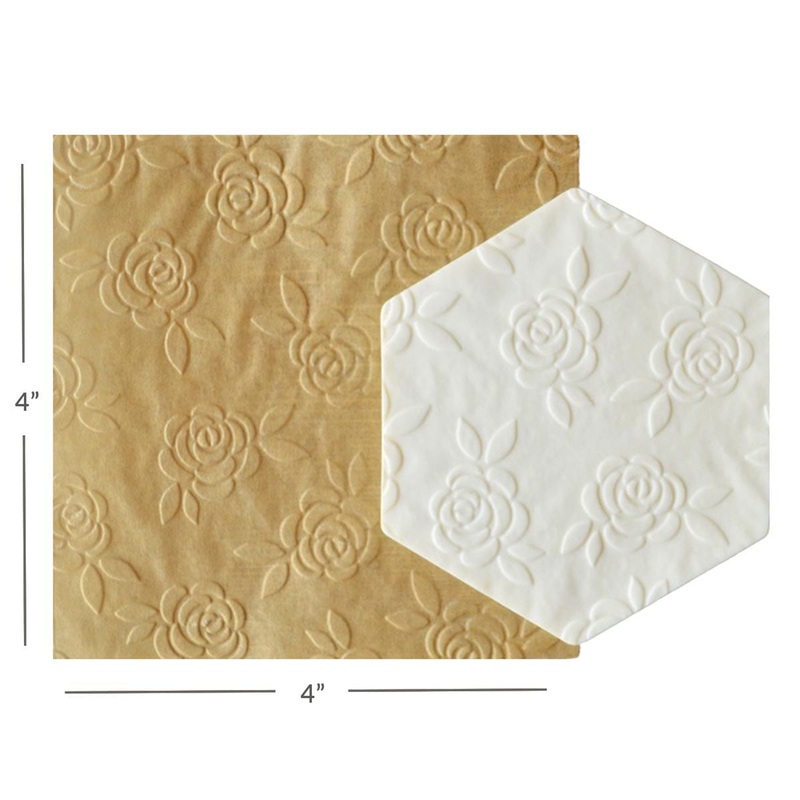 Parchment Texture Sheets - Floral 04