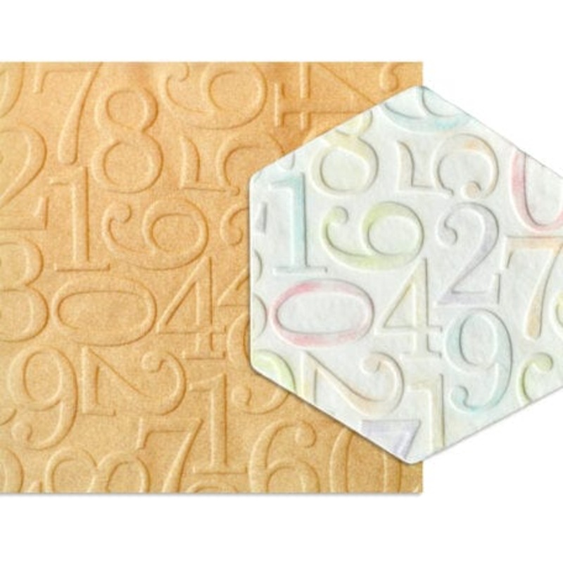 Parchment Texture Sheets - Numbers