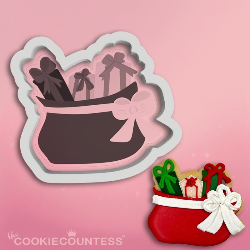 Santas Presents Bag Cookie Cutter
