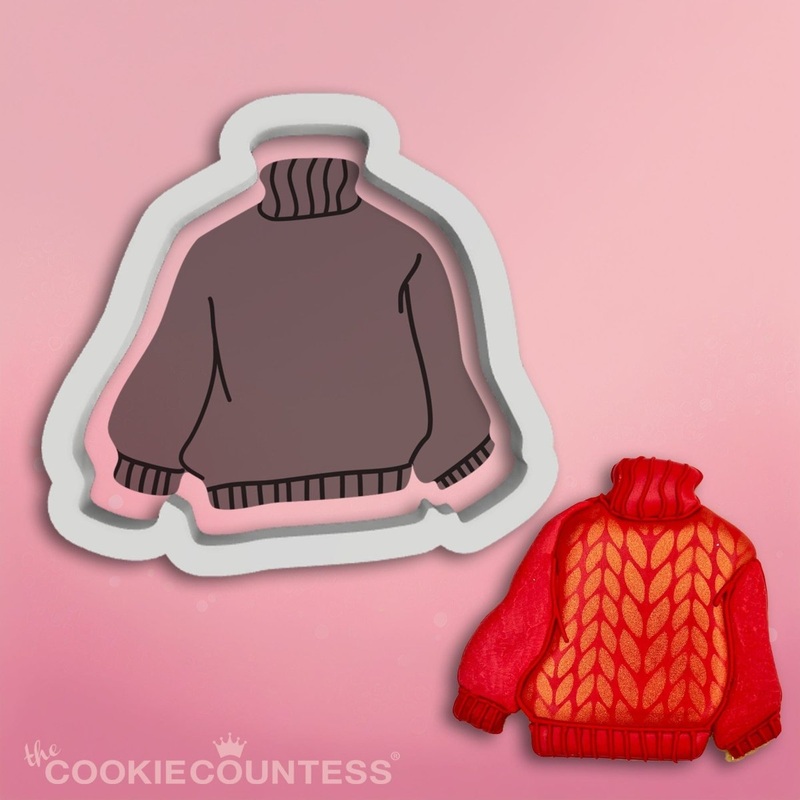 Slouchy Sweater Cookie Cutter