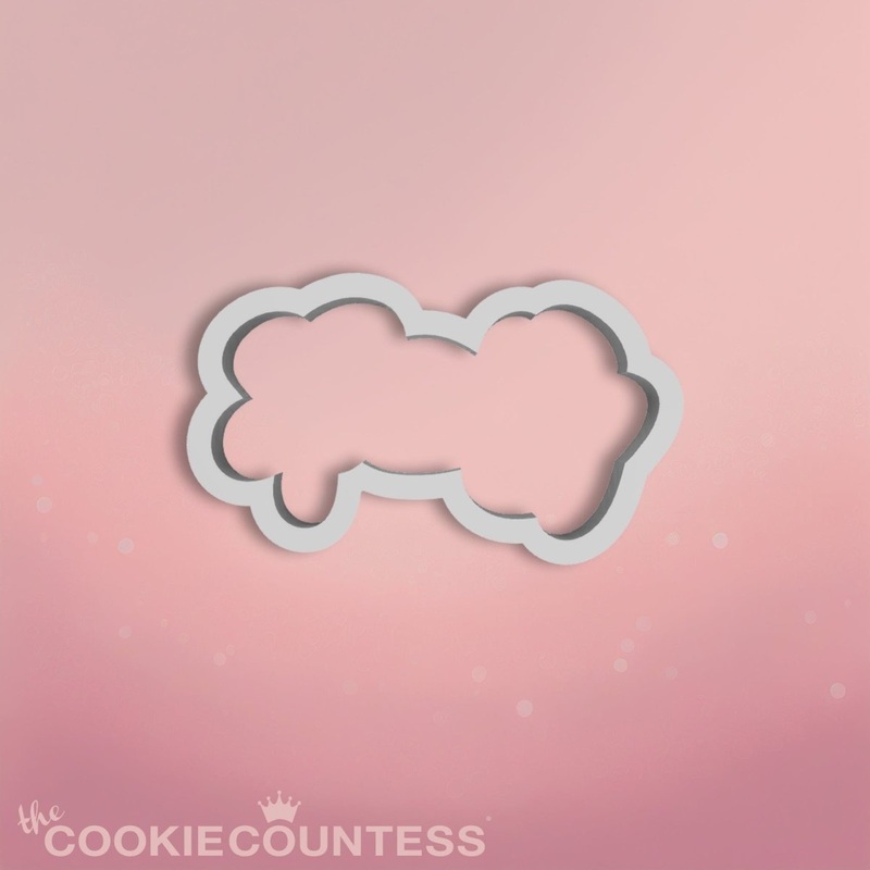 Spooky with Bats Cookie Cutter