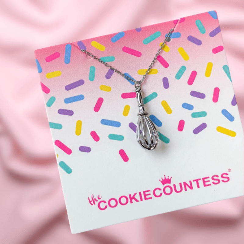 Stainless Steel Necklace:  Whisk