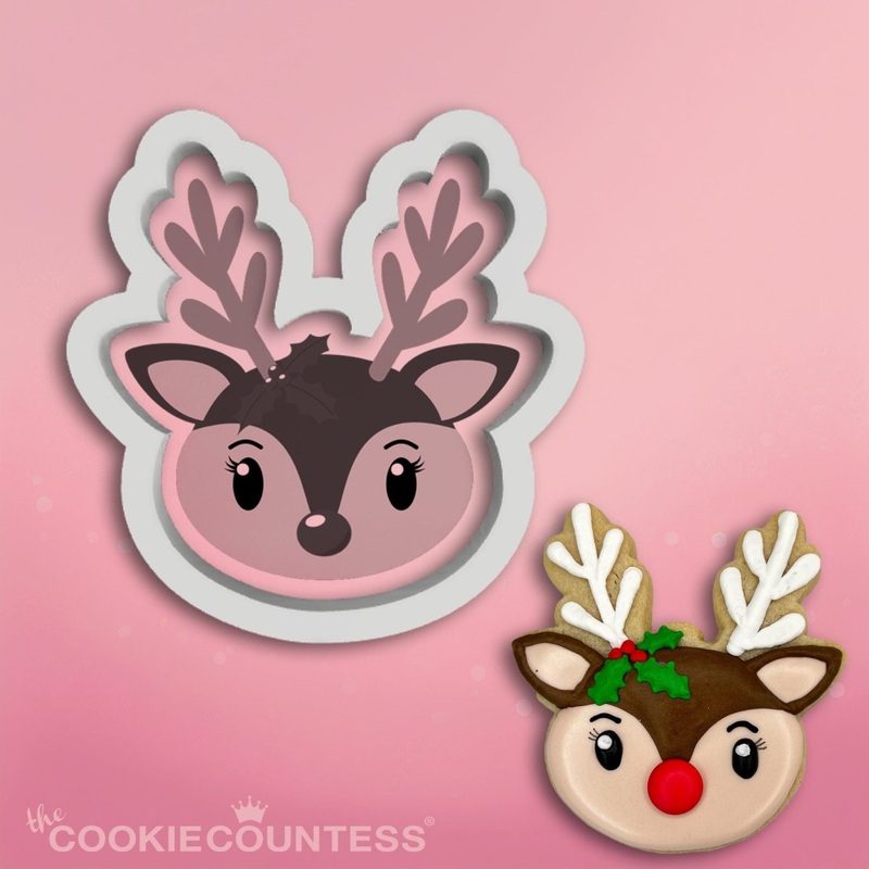 Sweet Reindeer Cookie Cutter