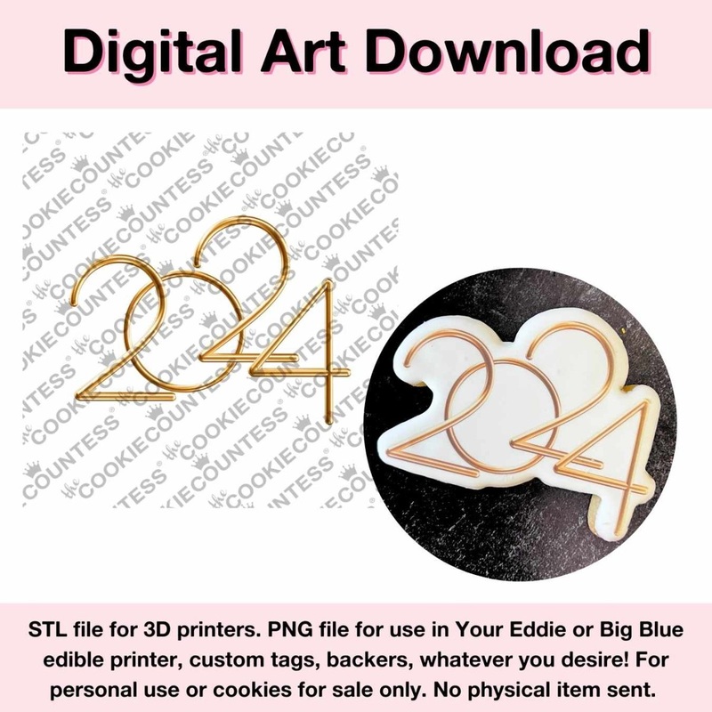 2024 Thin Numbers - Digital Download, Cutter and/or Artwork