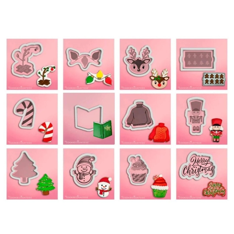 Christmas Cookie Cutters: Best Selling Dozen