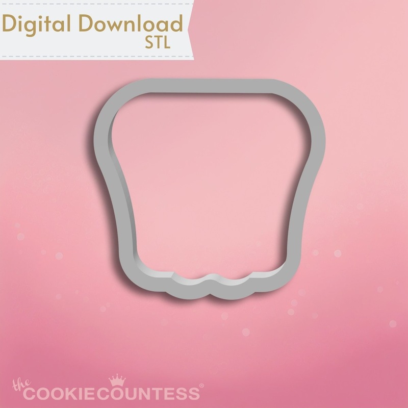 Christmas Train Cookie Cutter STL