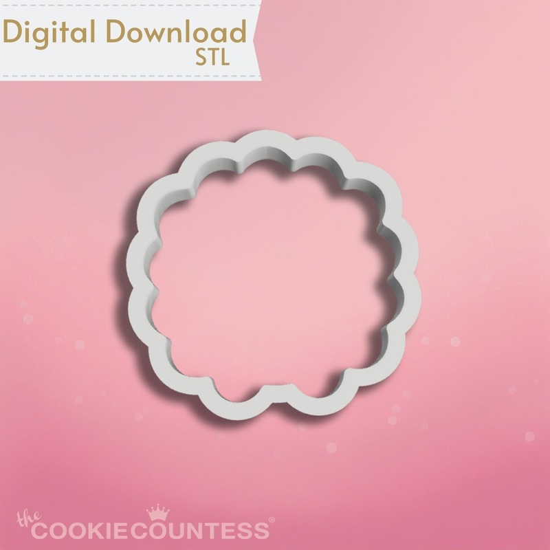Classic Turkey Cookie Cutter STL