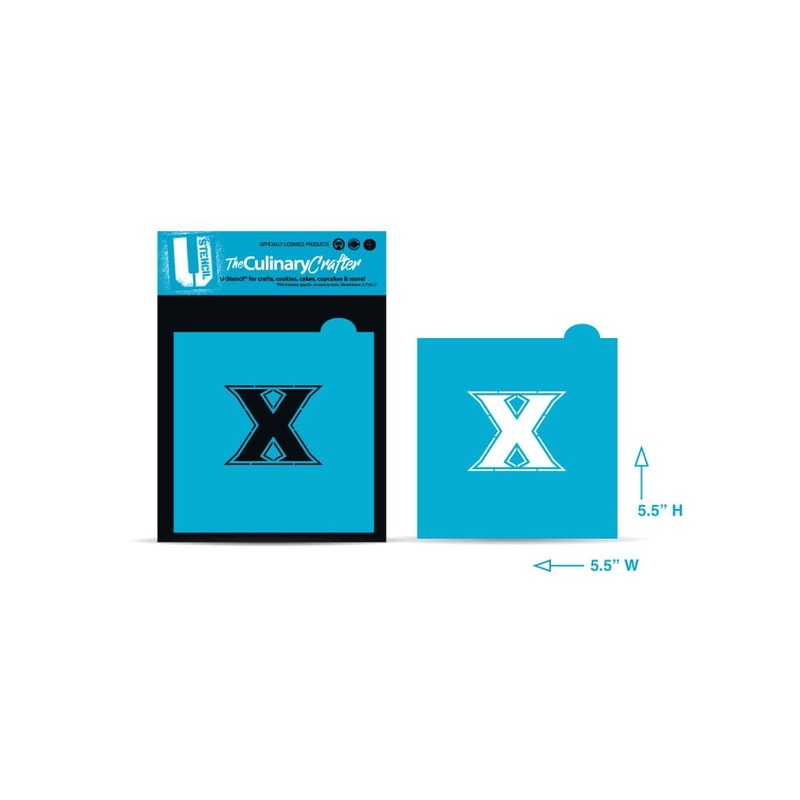 College Stencil- Xavier X