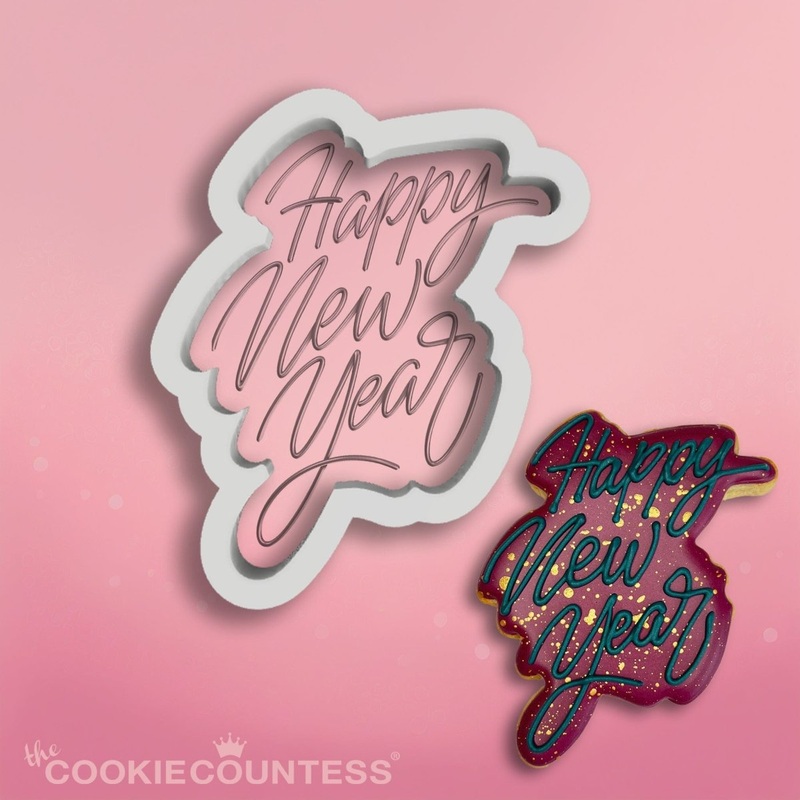 Happy New Year Cookie Cutter