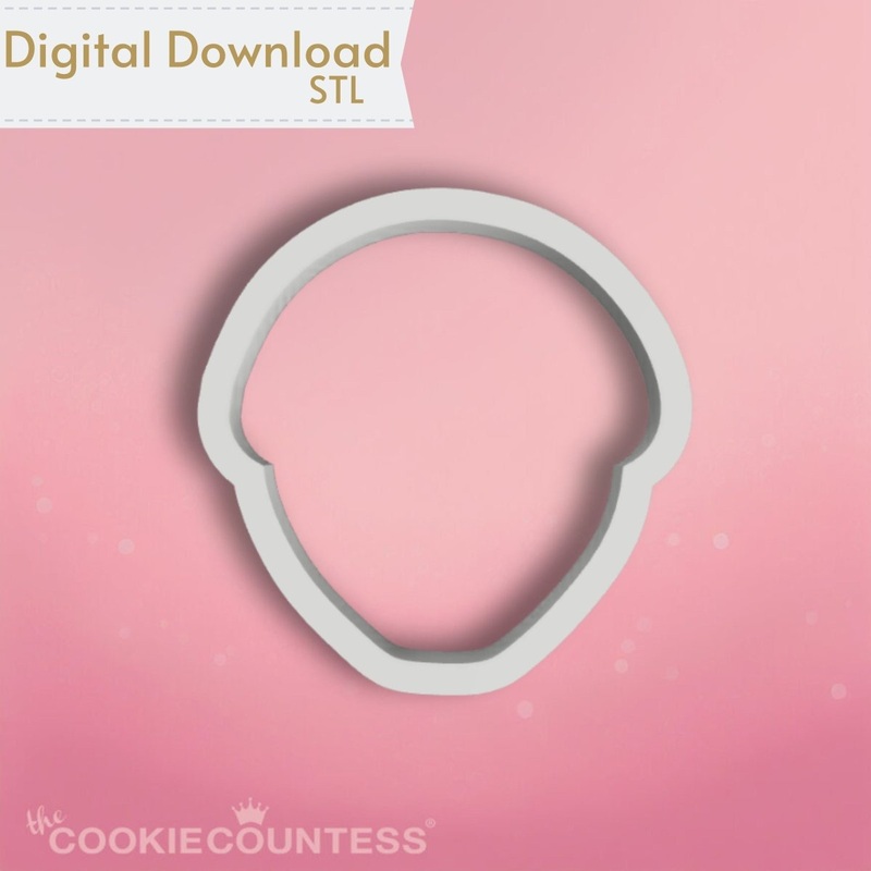Headband Cookie Cutter STL