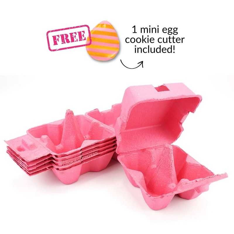 Mini Pink Egg Cartons