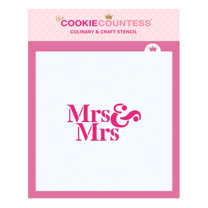 Mrs And Mrs Stencil
