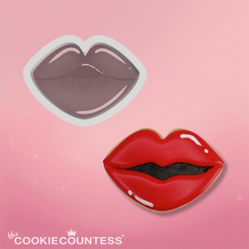 Plump Lips Cookie Cutter