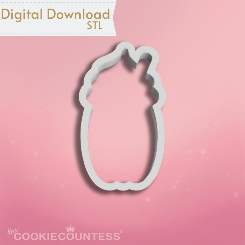 Pumpkin Latte Cookie Cutter STL