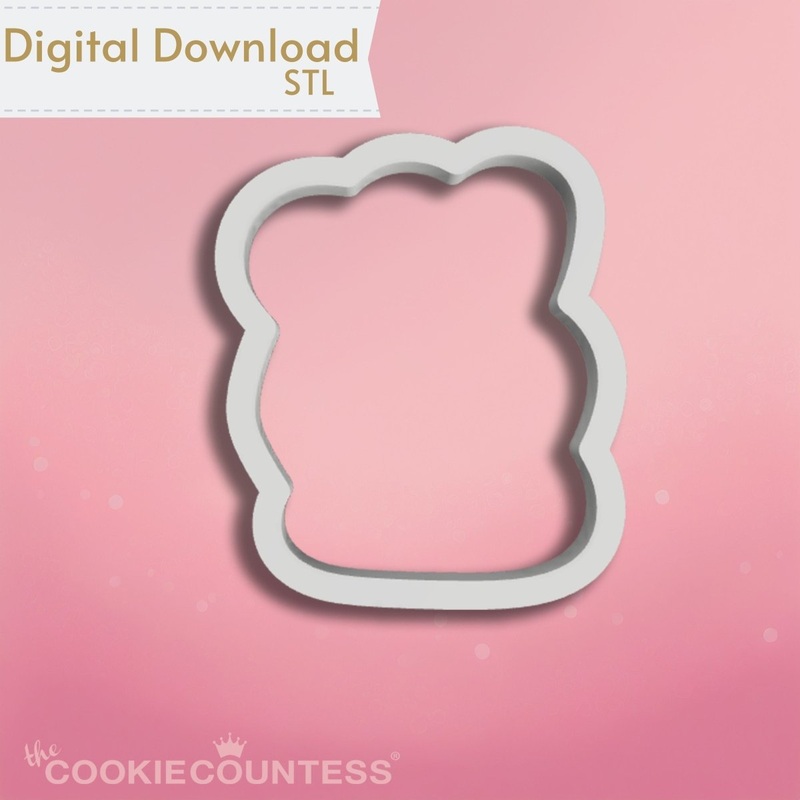 Puppy Love Cookie Cutter STL