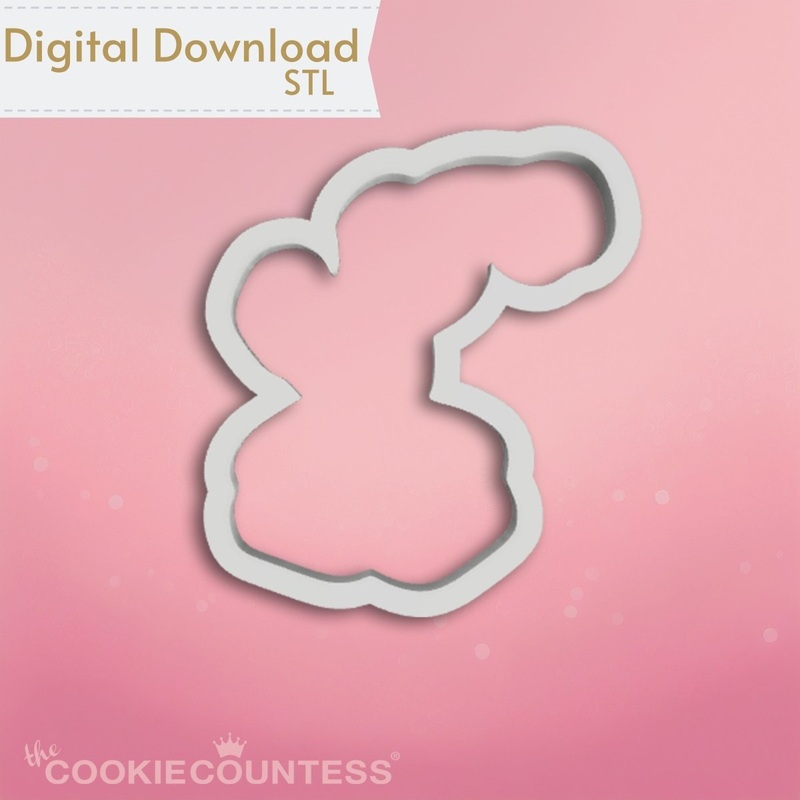 Sad Tree Cookie Cutter STL