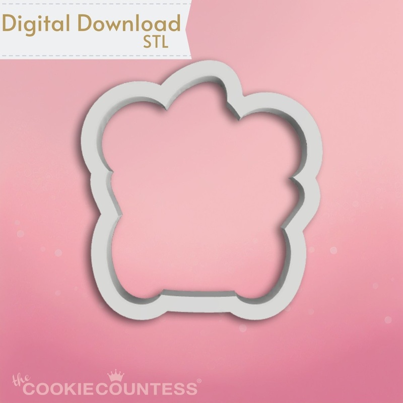 Santa Penguin Cookie Cutter STL