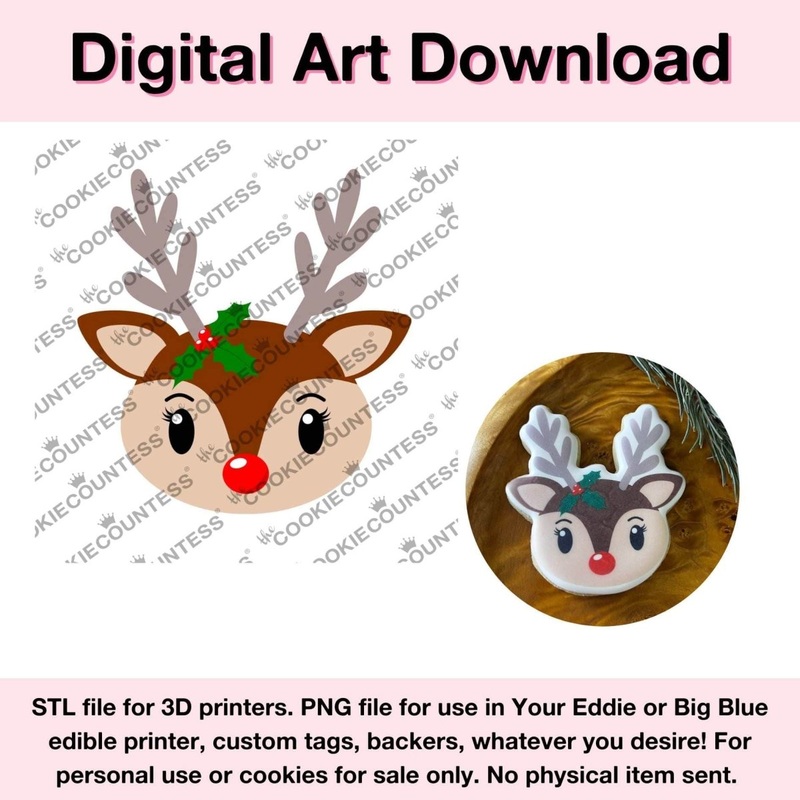 Sweet Reindeer - Digital Download, Cutter and/or Artwork
