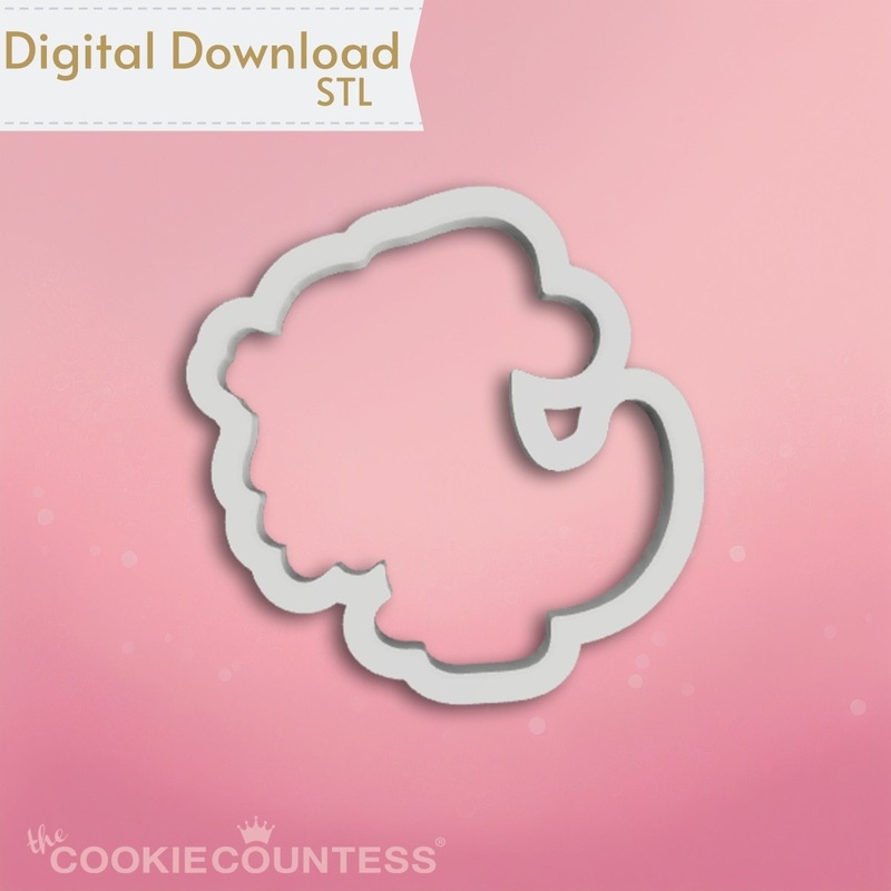 Tree Rex Cookie Cutter STL