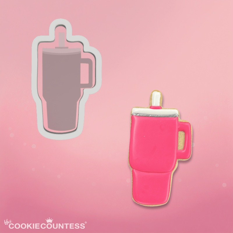 Trendy Tumbler Cookie Cutter