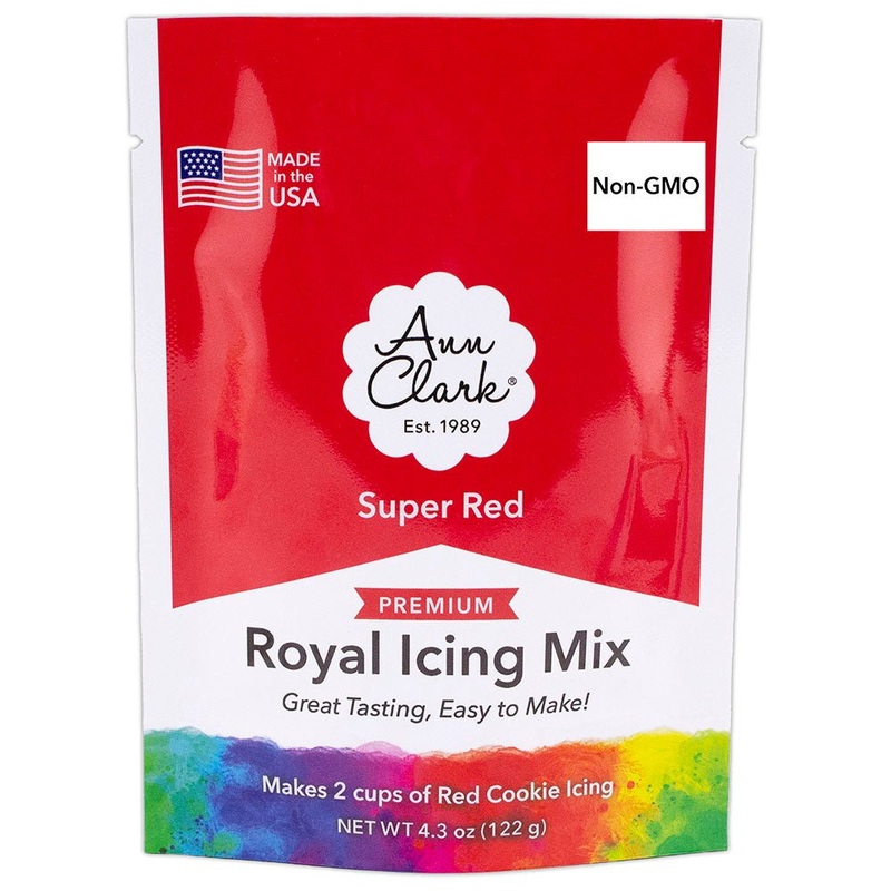 Ann Clark Vegan Icing Mix - Red 4.3 oz