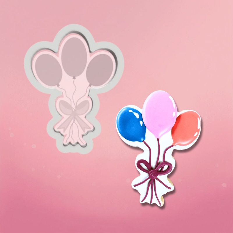 Balloon Bouquet Cookie Cutter