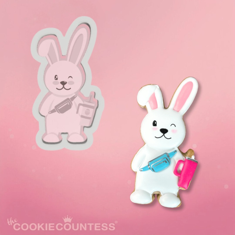 Bougie Bunny Cookie Cutter