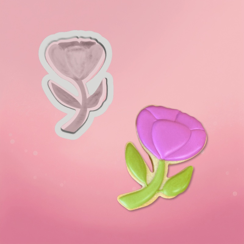 Chunky Tulip Cookie Cutter