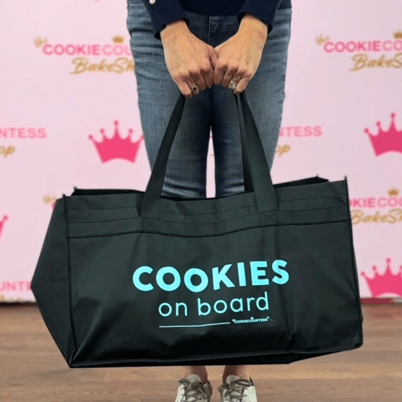 Cookies On Board Carrying Tote