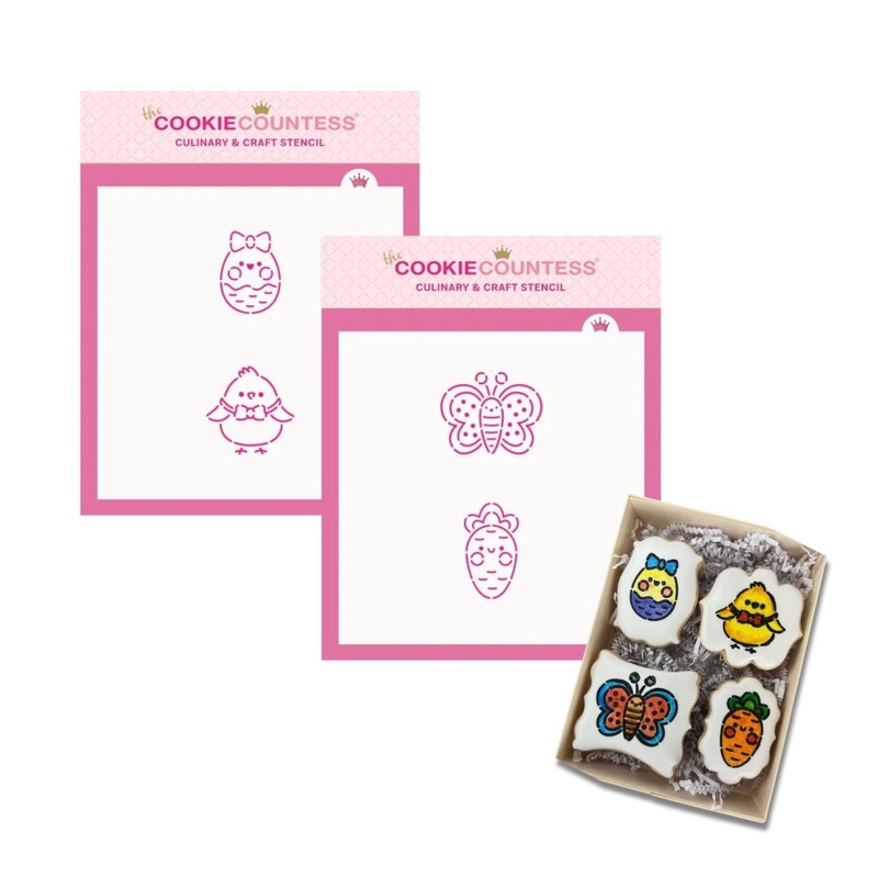 Easter Cuties 2 Piece PYO Stencil set