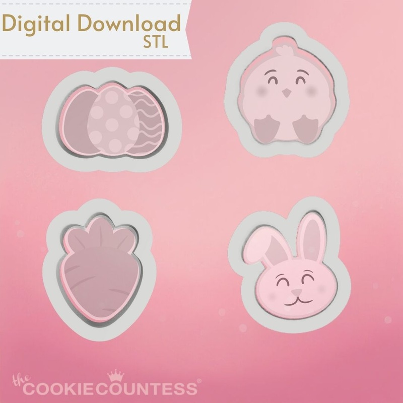 Easter Mini Cutters STL Set