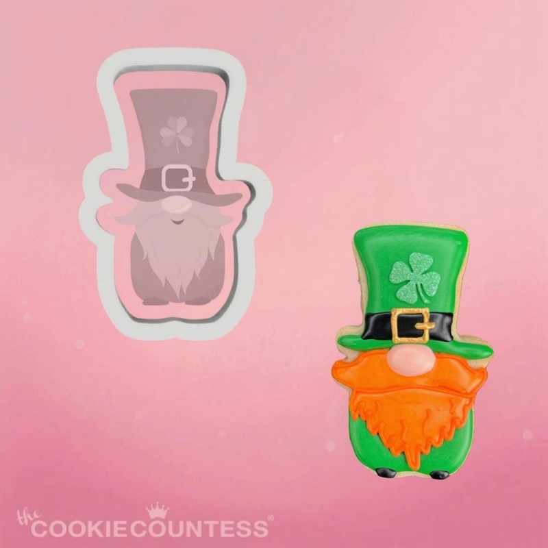 Irish Gnome Cookie Cutter