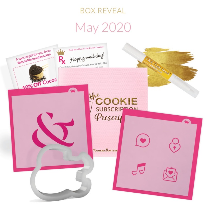 May 2020 Cookie Subscription Prescription Box