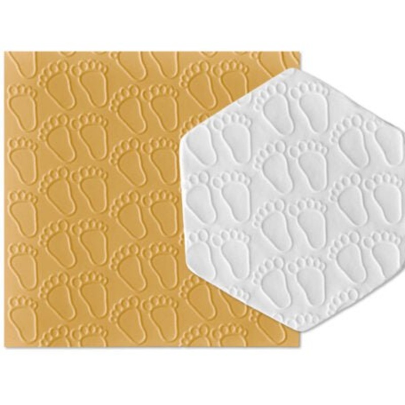 Parchment Texture Sheets - Baby Feet