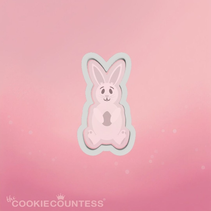 Sitting Bunny Cookie Cutter