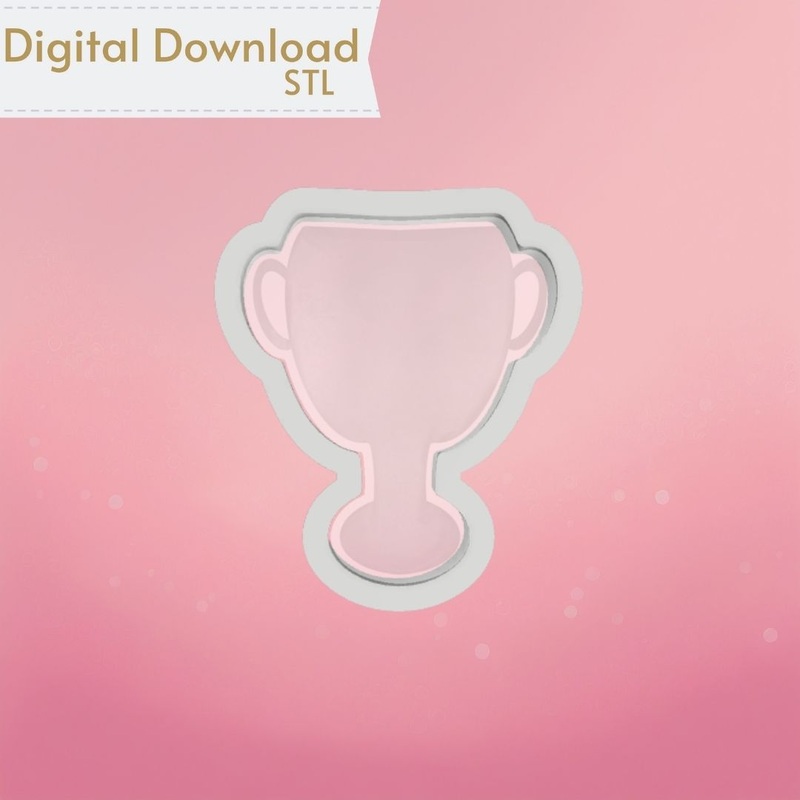 Trophy Cookie Cutter STL