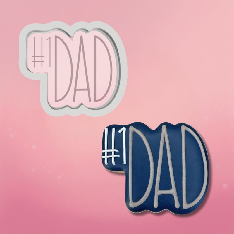 #1 Dad Cookie Cutter