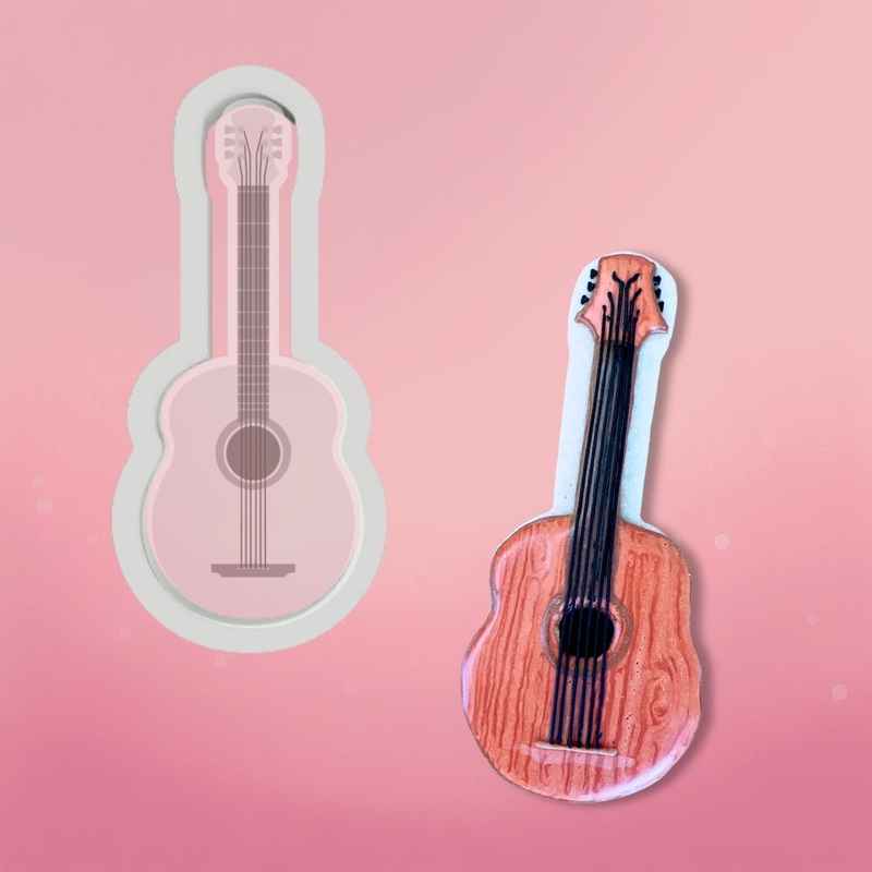Acoustic Guitar Cookie Cutter