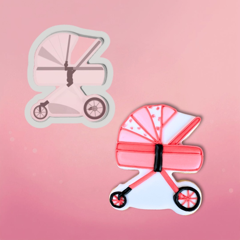 Baby Carriage Cookie Cutter