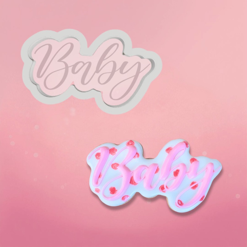 Baby Plaque Cookie Cutter