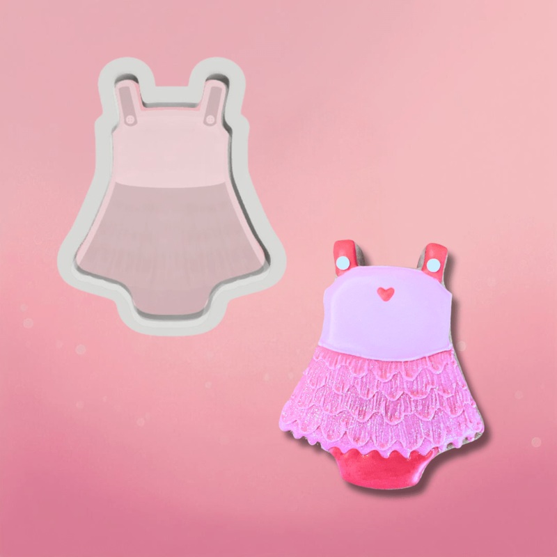 Baby Summer Dress Cookie Cutter