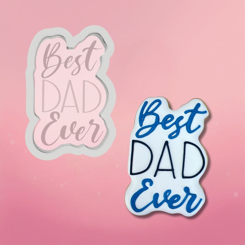 Best Dad Ever Cookie Cutter