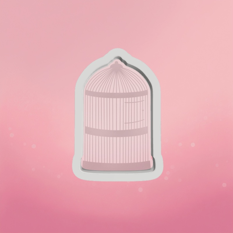 Bird Cage Cookie Cutter