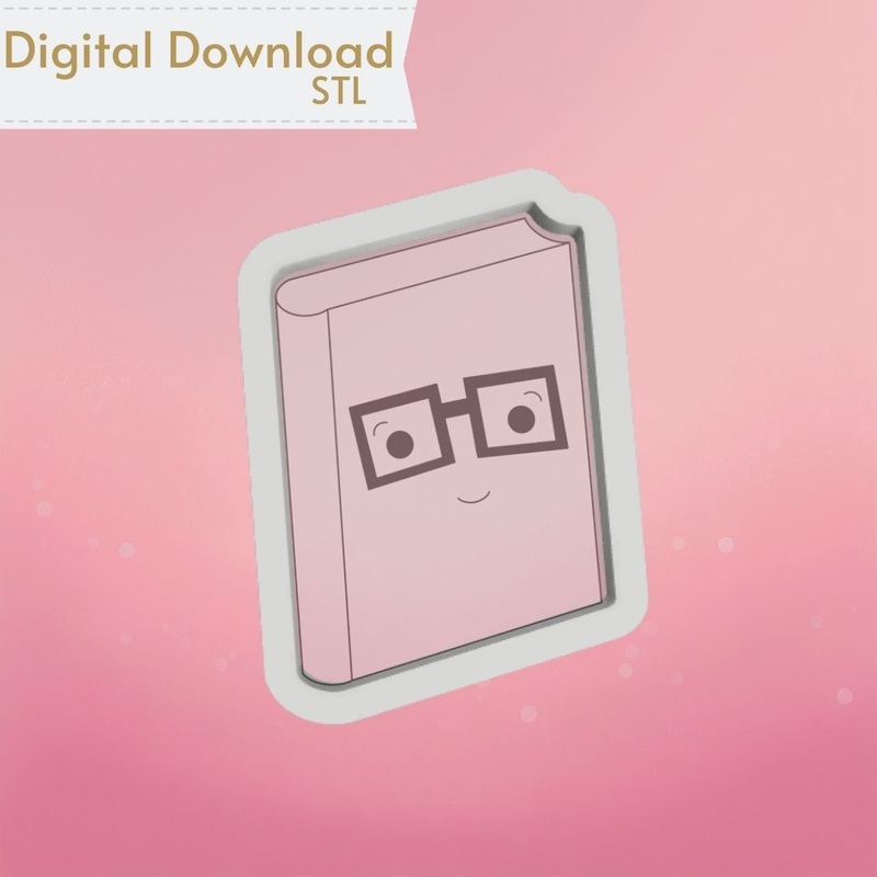 Book Cookie Cutter STL