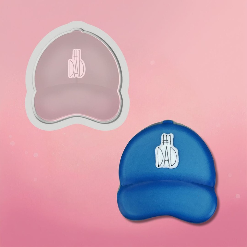 Classic Sport Cap Cookie Cutter
