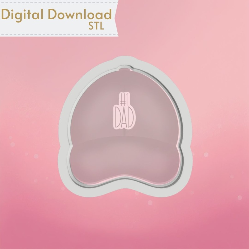 Classic Sport Cap Cookie Cutter STL