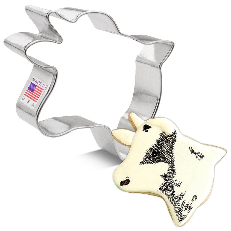Cow Head Cookie Cutter