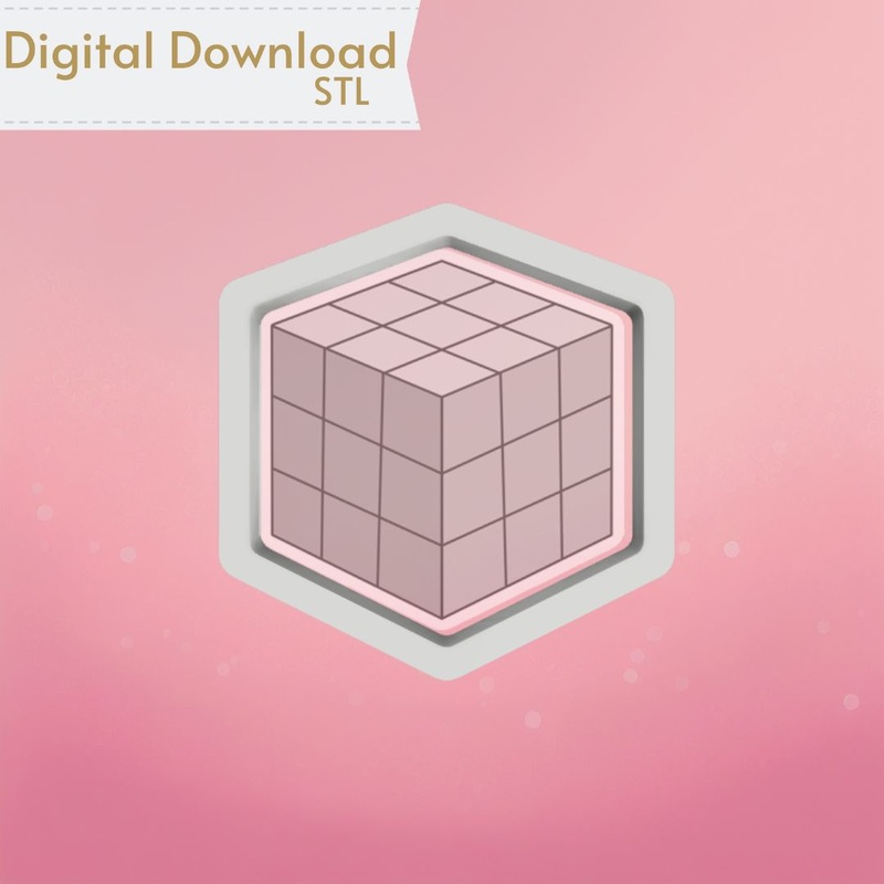 Cube Toy Cookie Cutter STL