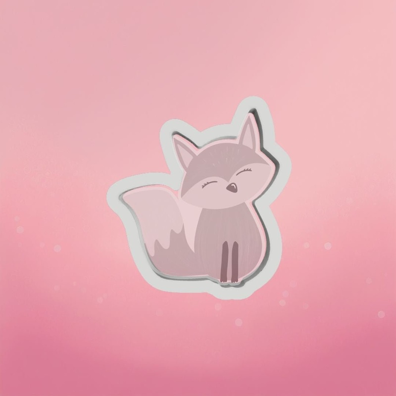 Cute Fox Cookie Cutter