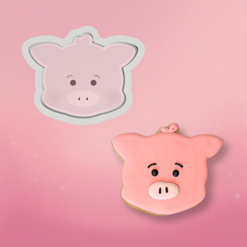 Cute Pig Cookie Cutter